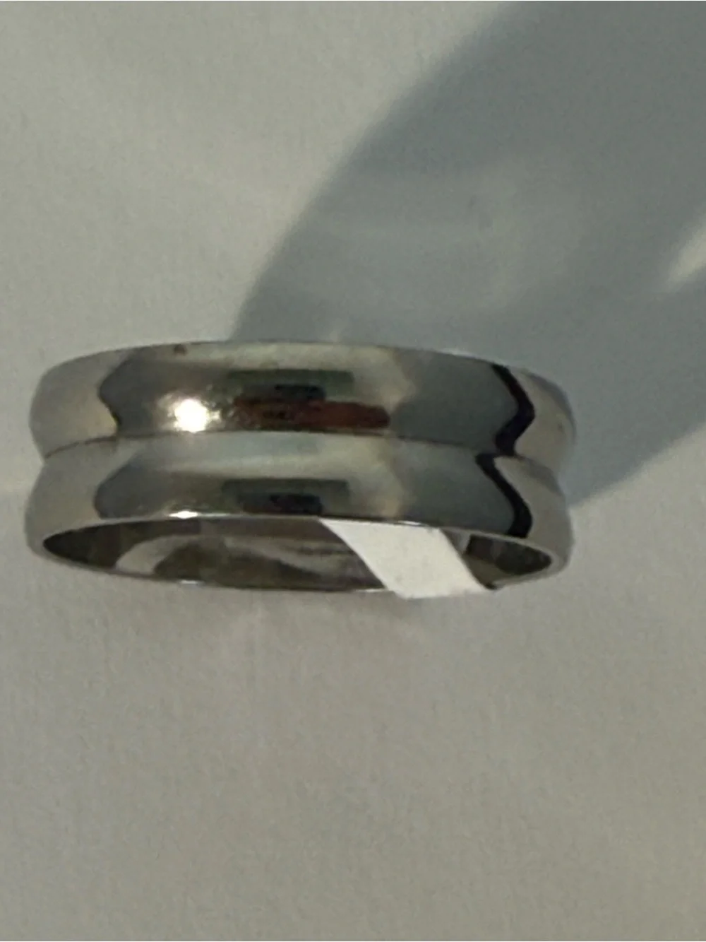 Mixed Bundle of 10 NWT Men's Stainless Steel Band Ring in Multicolor Finish